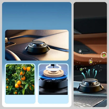 Solar Electromagnetic Molecular Car Fragrance - Wholesalus
