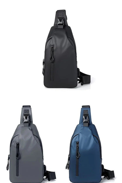Waterproof Chest Bag with USB Charging Interface - Wholesalus
