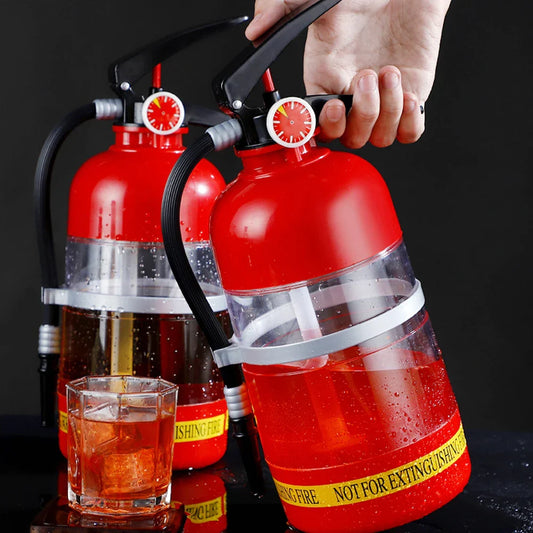 Fire Extinguisher Drink Dispenser