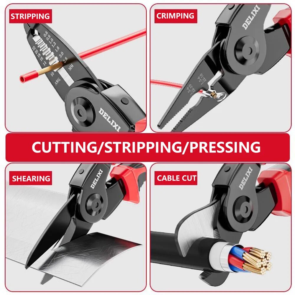 5 IN1 Multifunctional Replaceable Wire Stripper