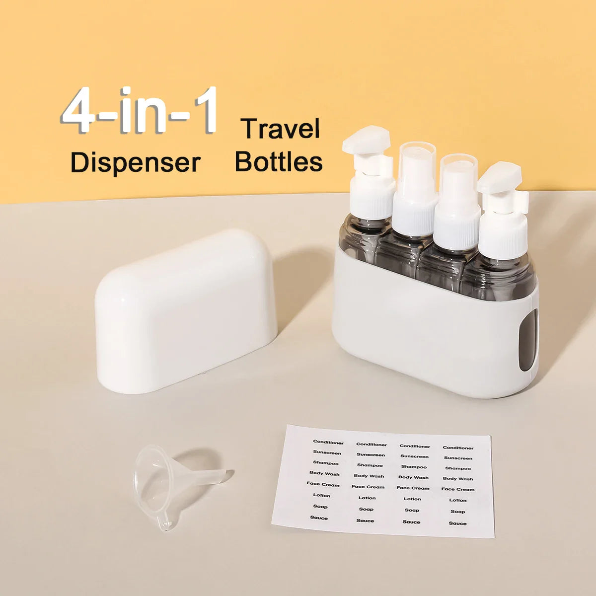 Portable Travel Spray Bottle Set