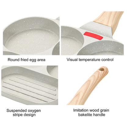 Multifunctional 3 In 1 Non-Stick Frying Pan - Wholesalus