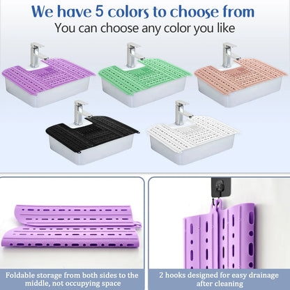Foldaway Makeup Brush Cleaning Sink Shield - Wholesalus