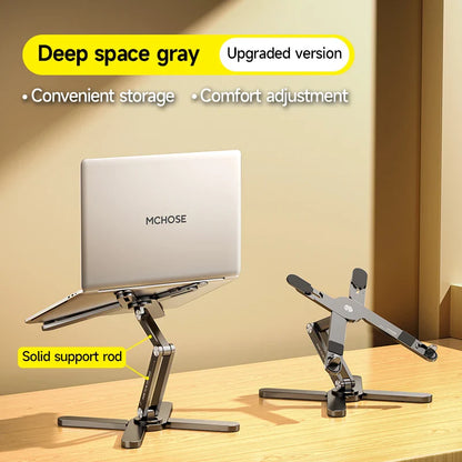 Aluminum Heat Dissipation Rotatable Laptop Stand - Wholesalus