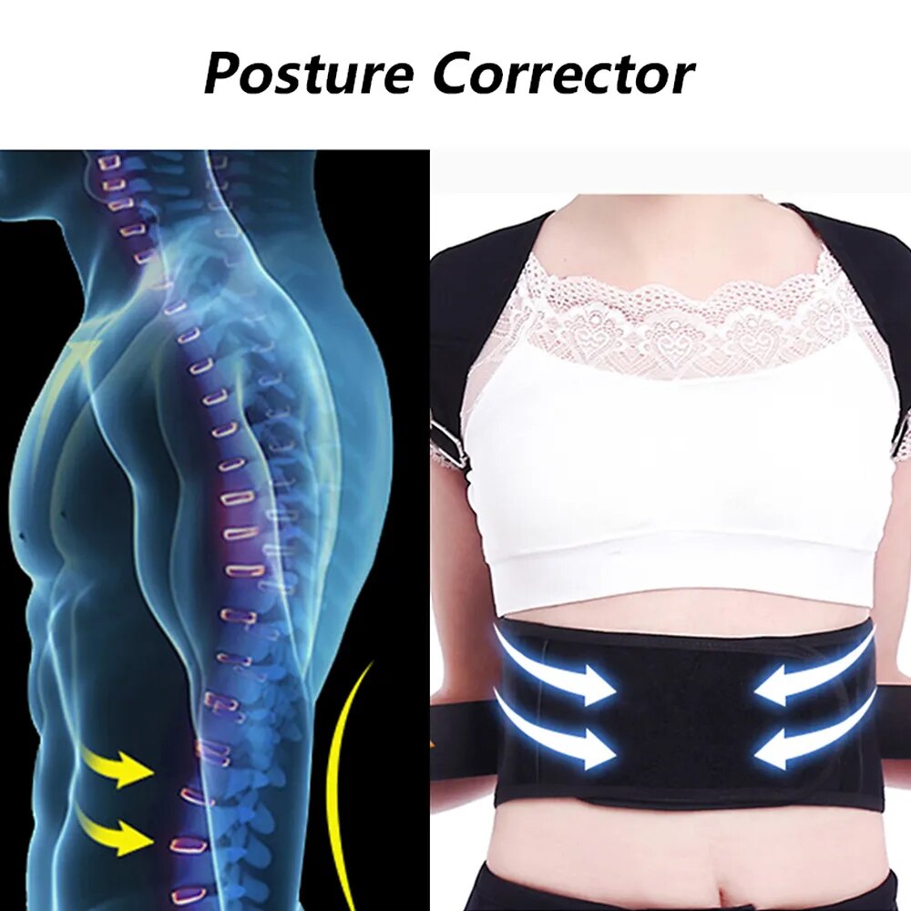 Lumbar Support Posture Corrector Belt - Wholesalus
