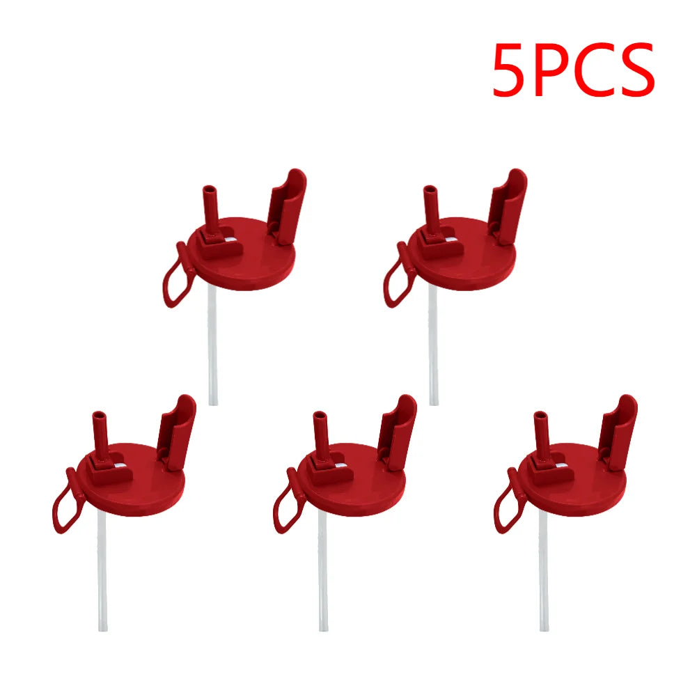 Silicone Soda Can Lid with Straw - Wholesalus