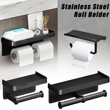 Wall-Mounted Aluminum Alloy Tissue holder - Wholesalus