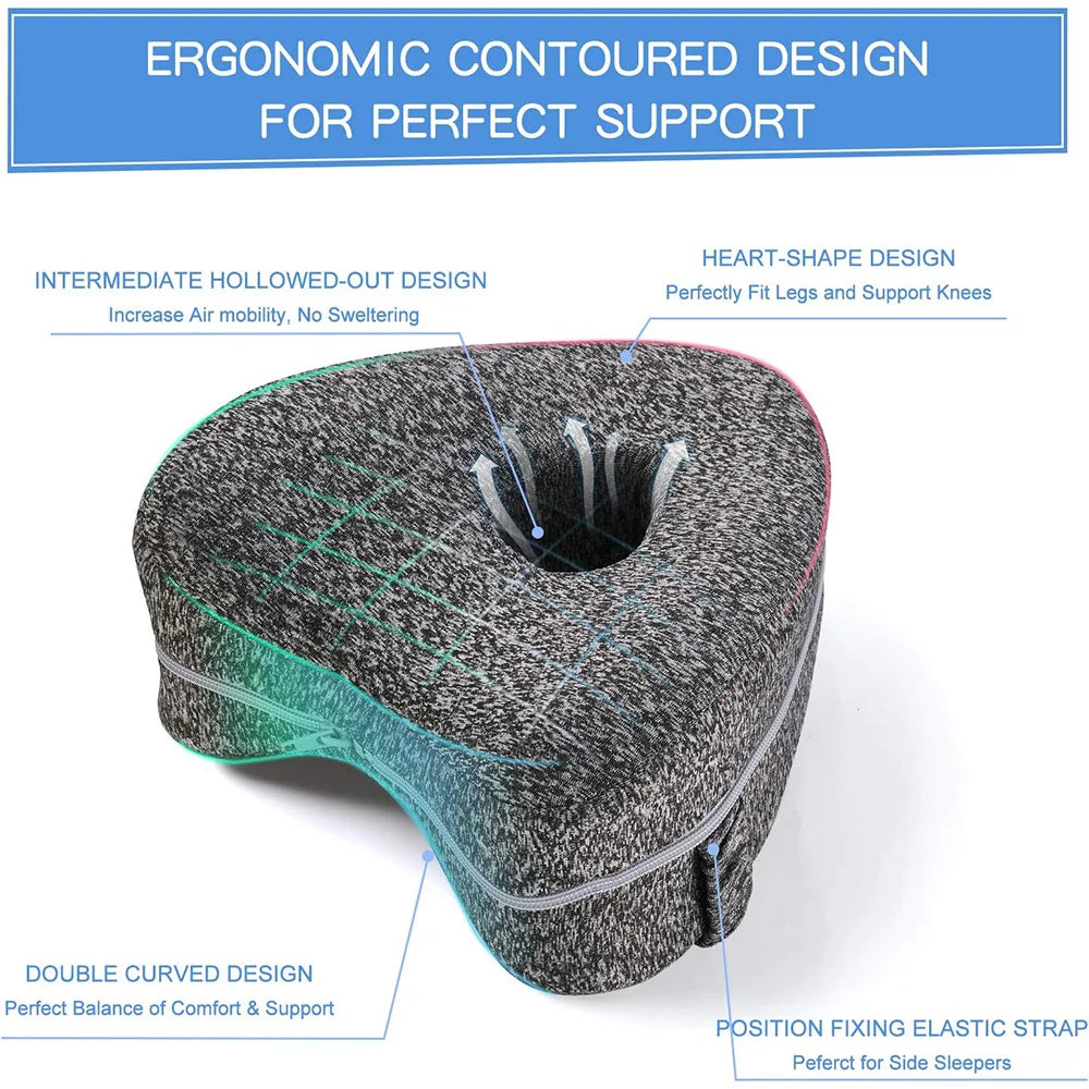 Memory Foam Orthopedic Leg Cushion Pillow - Wholesalus