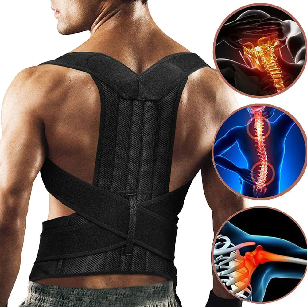 Lumbar Support Posture Corrector Belt - Wholesalus