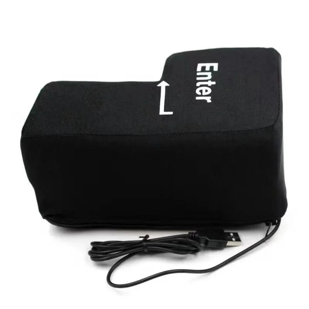 Soft Anti-Stress Enter Key Pillow