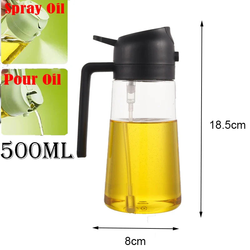 2 in 1 Oil Sprayer Bottle