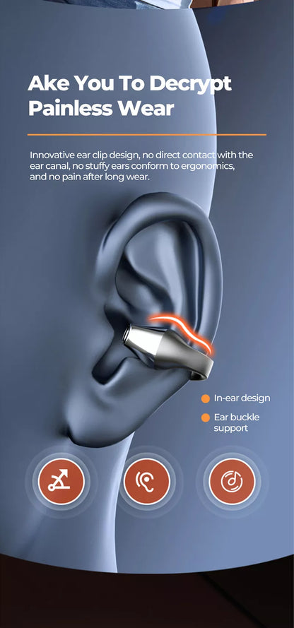 Ear Clip Bluetooth Headset - Wholesalus