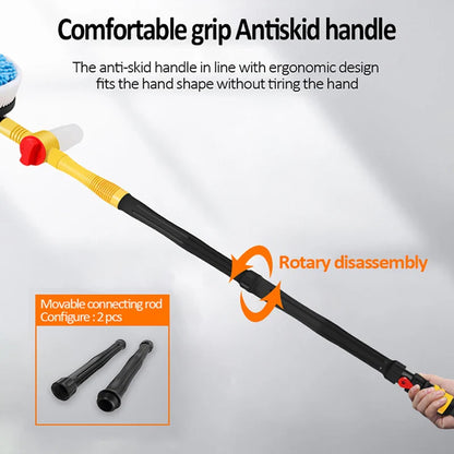 Multifunctional Car Rotary Wash Brush Kit - Wholesalus