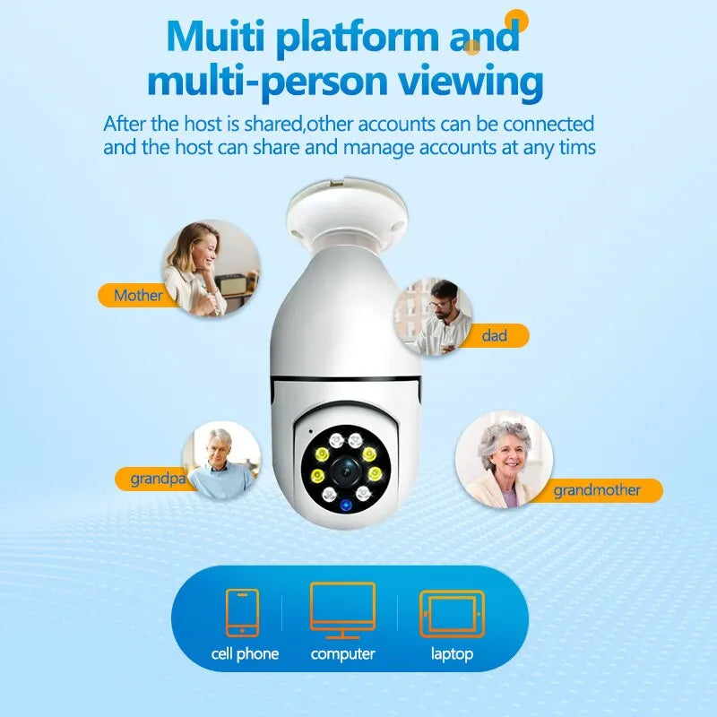 Light Bulb WIFI Camera