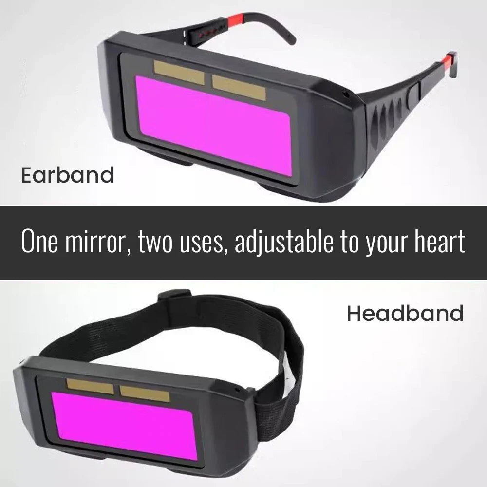 Solar Powered Welding Glasses