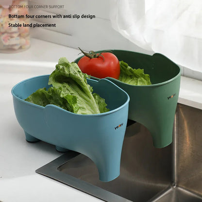 Decorative Elephant Drain Basket - Wholesalus