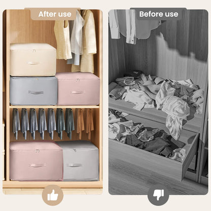 Ultra Space Saving Self Compression Organizer Bags - Wholesalus