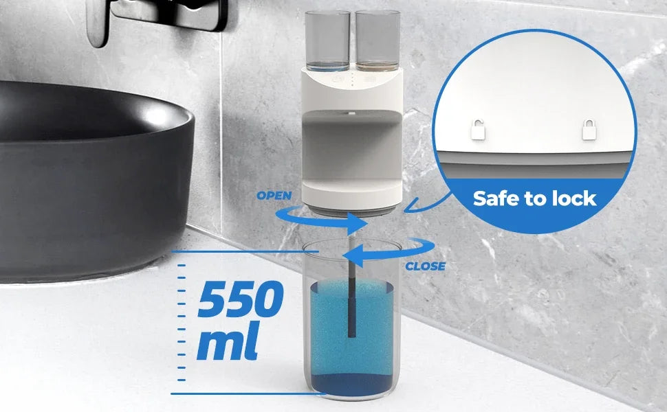 Rechargeable Automatic Mouthwash Dispenser