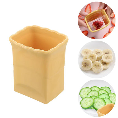 Stainless Steel Handheld Fruit Cup Slicer - Wholesalus