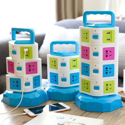 Power Strip Socket Tower - Wholesalus