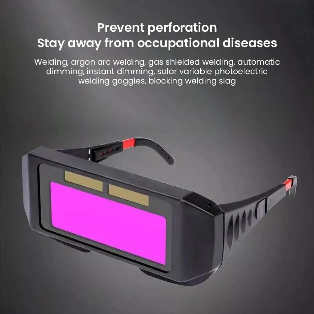 Solar Powered Welding Glasses