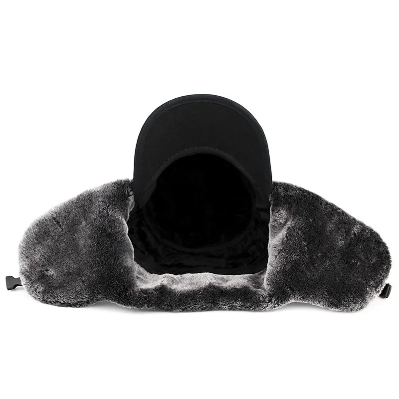 3 In 1 Thermal Face Mask Earmuffs Cap