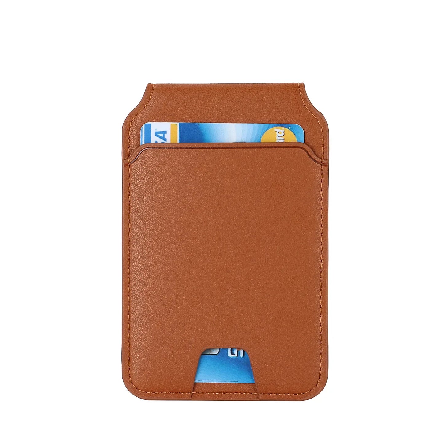 Foldable Magnetic Leather Kickstand Wallet