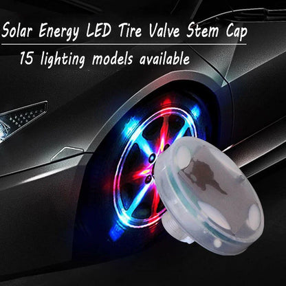 RGB Car Wheel Valve Cap Light - Wholesalus