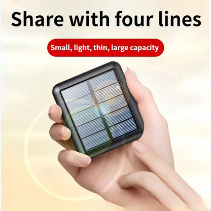 4 in 1 Solar Charging Power Bank - Wholesalus