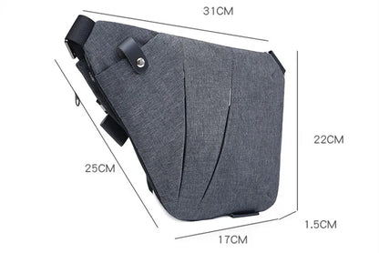 Anti-theft Unisex Cross Body Bag - Wholesalus