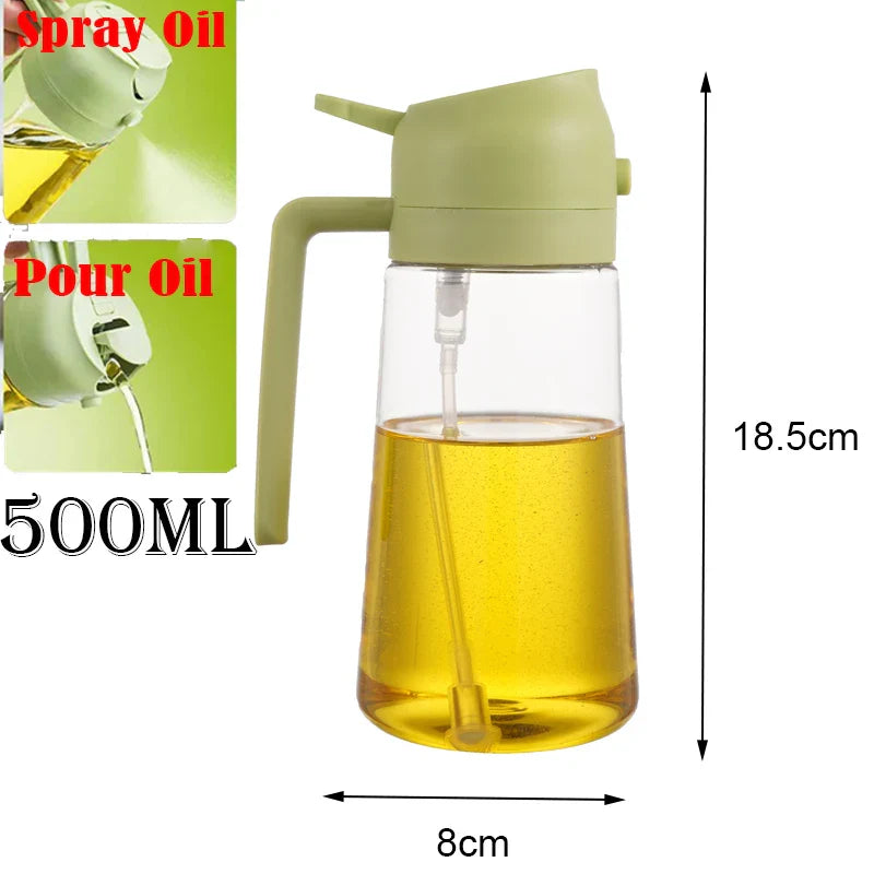 2 in 1 Oil Sprayer Bottle