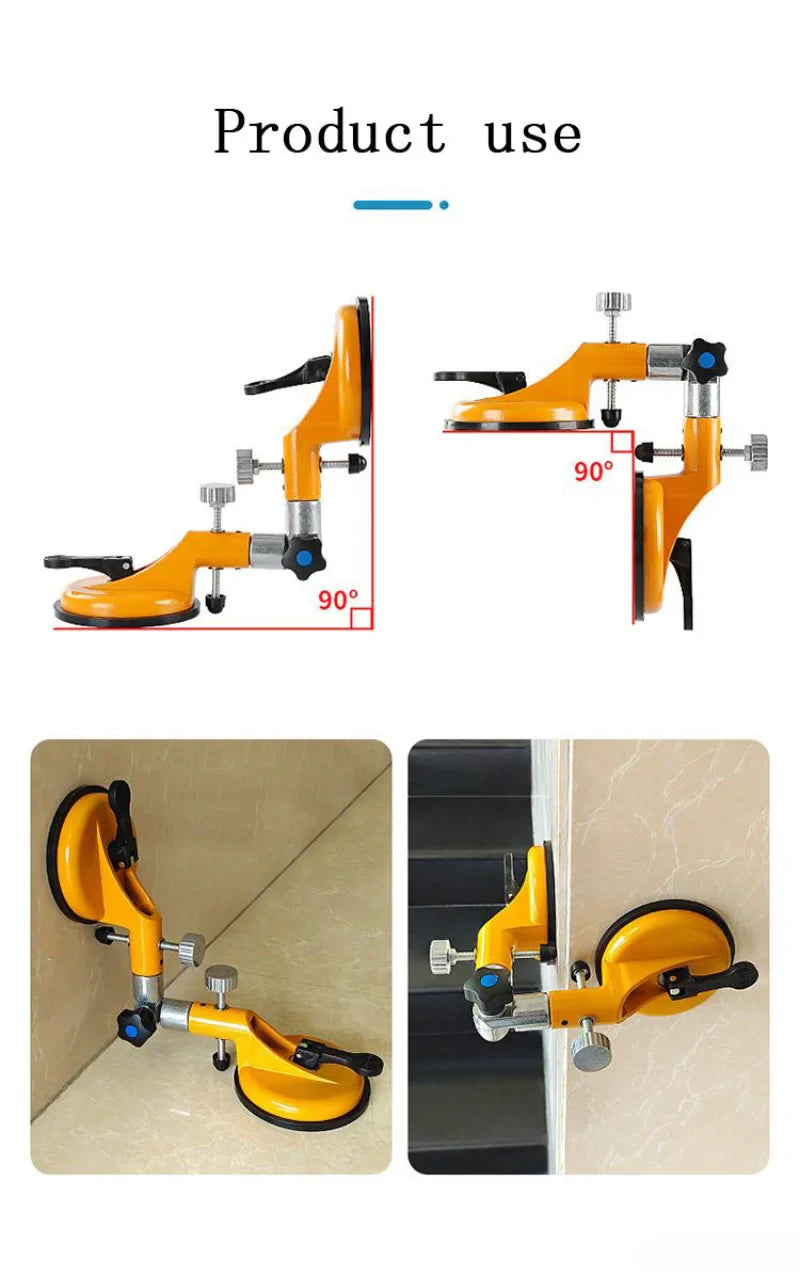 Adjustable Suction Cup Right Angle Fixer Tool