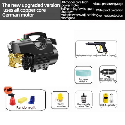 Automatic High Pressure Car Wash Machine - Wholesalus