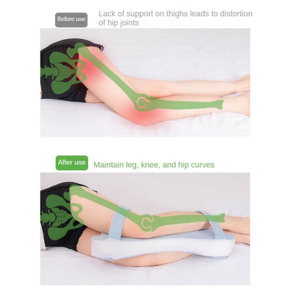 Memory Foam Orthopedic Leg Cushion Pillow - Wholesalus