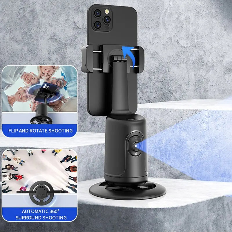 Smart Face Recognition Auto Tracking Phone Holder