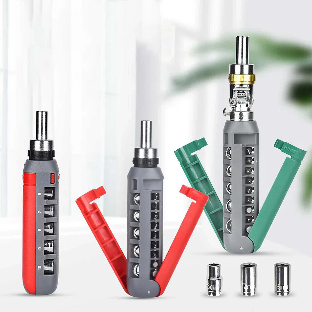 14 In 1 Multi-Angle Ratchet Screwdriver