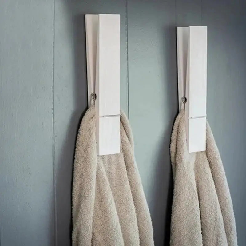 Giant Wooden Towel Holder