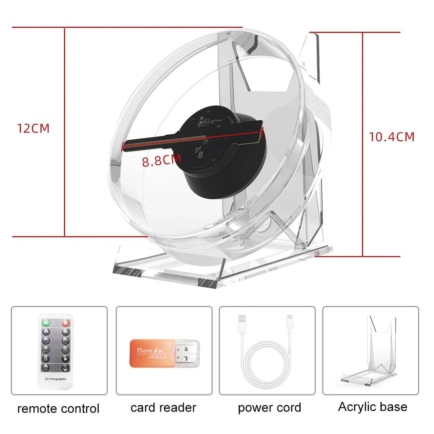 Mini 3D Holographic Projector - Wholesalus