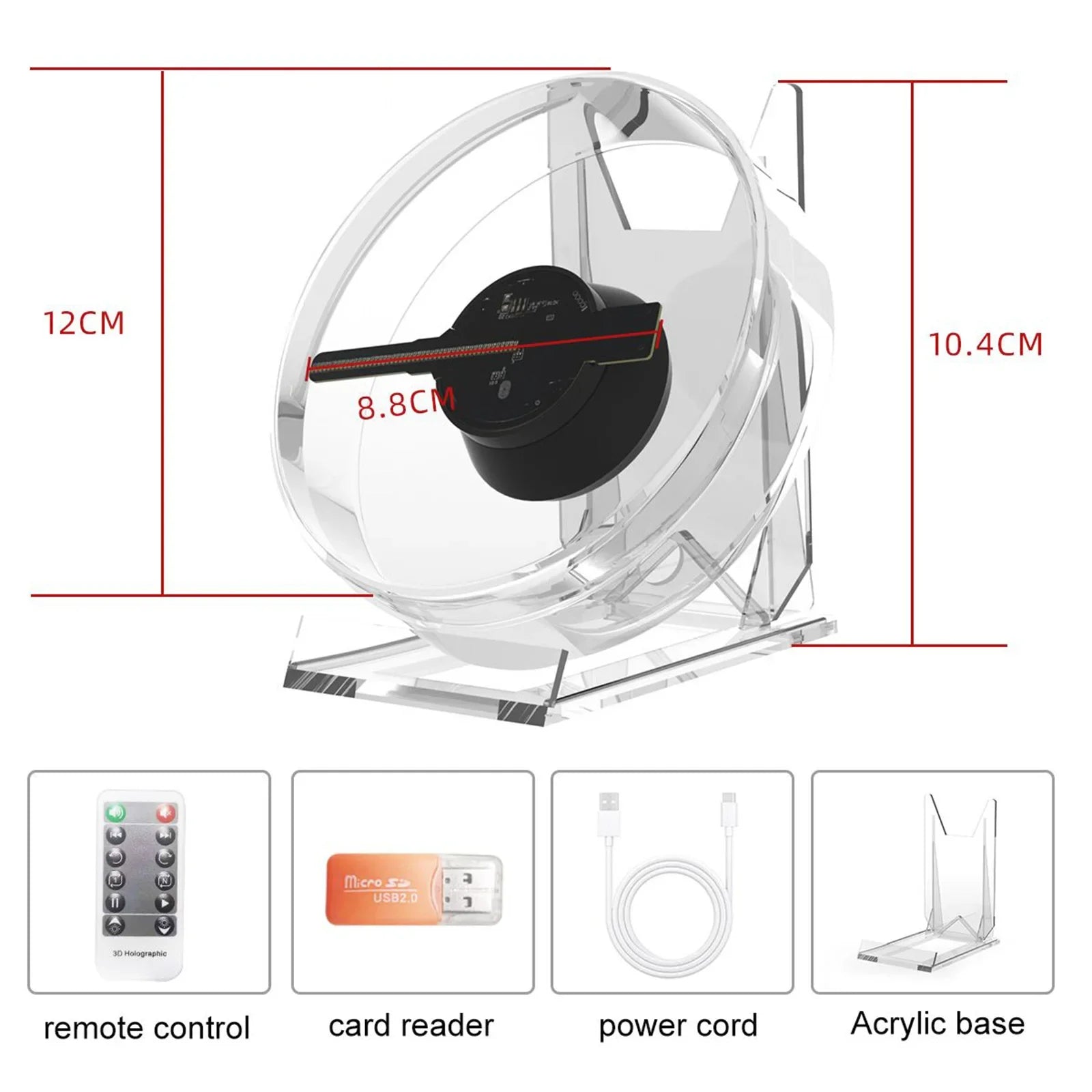 Mini 3D Holographic Projector - Wholesalus