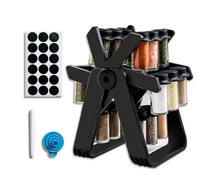 Rotating Wheel Spice Rack