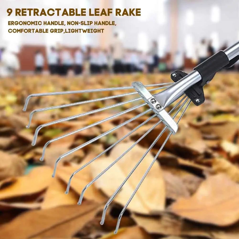 Retractable Garden Rake - Wholesalus