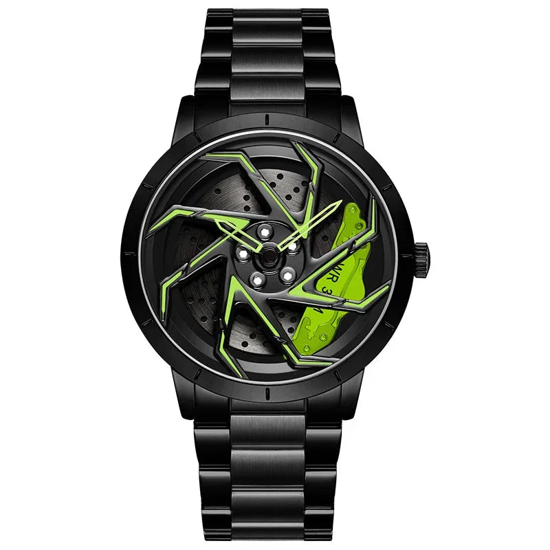 Spinning Wheel Luxury Watch