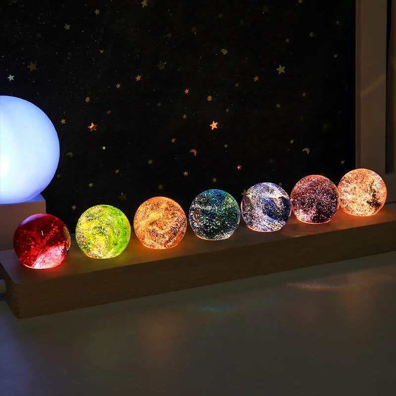 Crystal Cosmic Ball Night Light