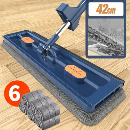 Hands Free Lazy Flat Mop - Wholesalus