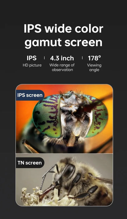 LCD Digital Microscope With Stand - Wholesalus