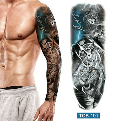 Full Arm Temporary Tattoos - Wholesalus