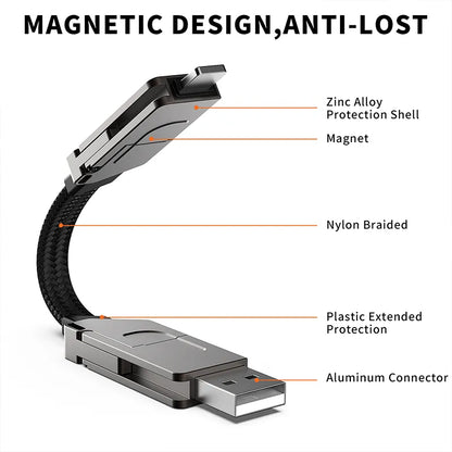 6 in 1 Multi Fast Charging Cable - Wholesalus
