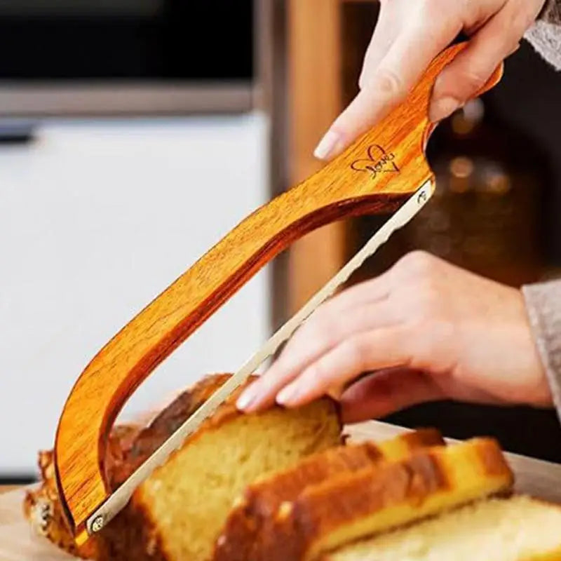 Wooden Bread Slicer