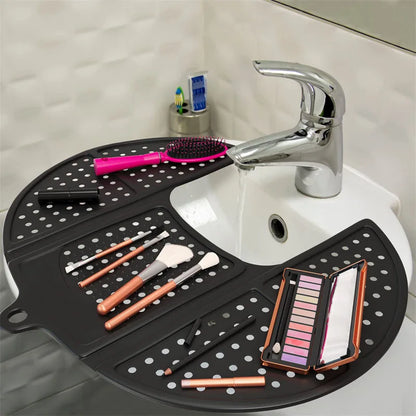 Foldaway Makeup Brush Cleaning Sink Shield - Wholesalus