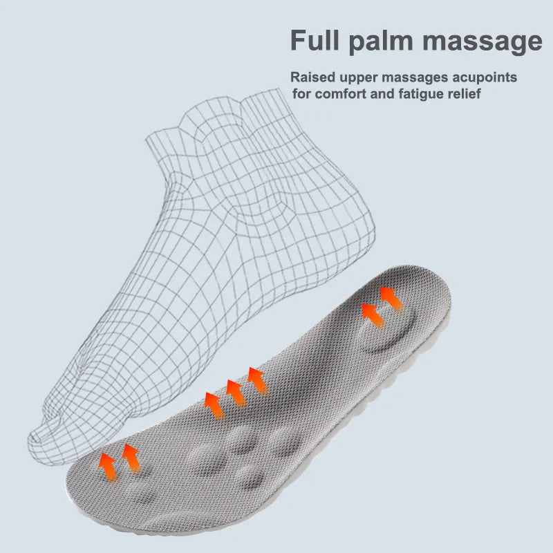 High Elasticity Latex Sport Insoles - Wholesalus